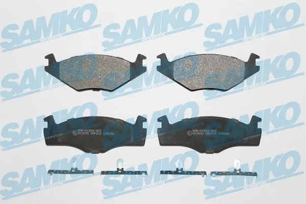 Brake Pad Set, disc brake 5SP224