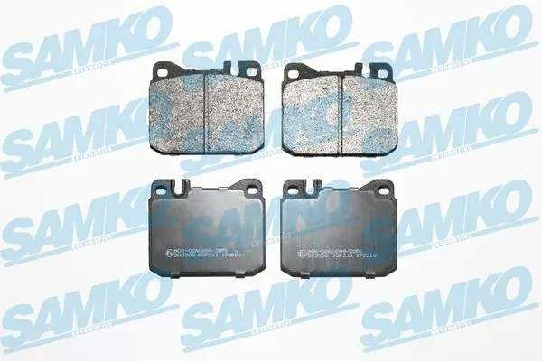 Brake Pad Set, disc brake 5SP211