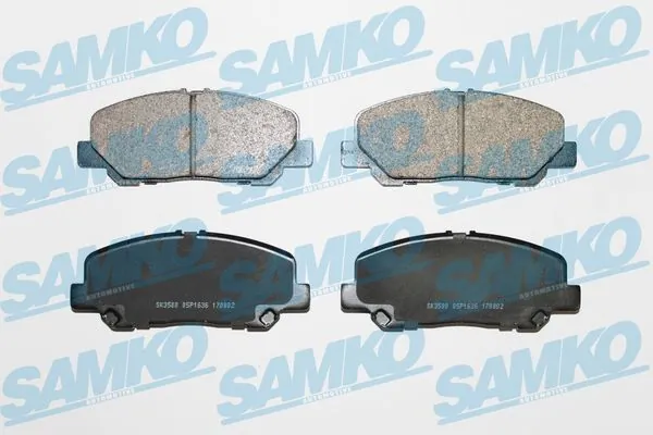 Brake Pad Set, disc brake 5SP1636