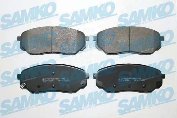 Brake Pad Set, disc brake 5SP2035