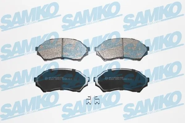 Brake Pad Set, disc brake 5SP813