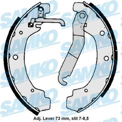 Brake Shoe Set 86740
