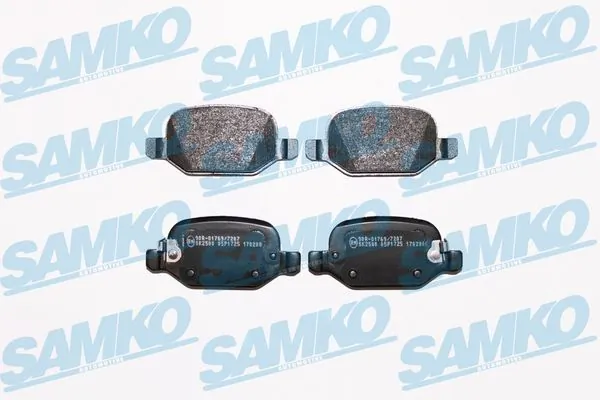 Brake Pad Set, disc brake 5SP1725