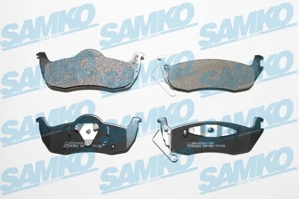Brake Pad Set, disc brake 5SP1405