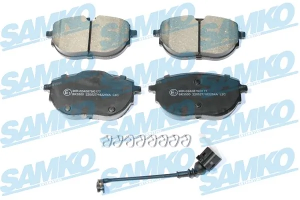 Brake Pad Set, disc brake 5SP2254A