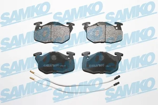 Brake Pad Set, disc brake 5SP271