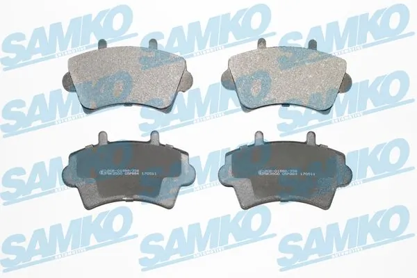 Brake Pad Set, disc brake 5SP884