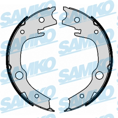 Brake Shoe Set, parking brake 89340