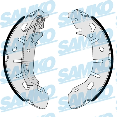 Brake Shoe Set 81101