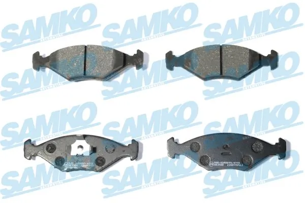 Brake Pad Set, disc brake 5SP016