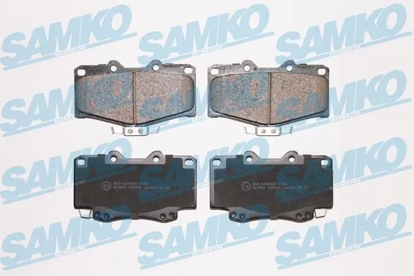 Brake Pad Set, disc brake 5SP058