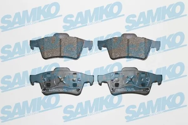 Brake Pad Set, disc brake 5SP1189
