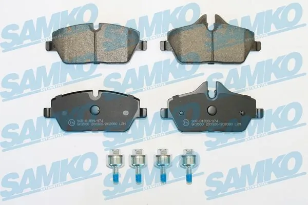 Brake Pad Set, disc brake 5SP2080