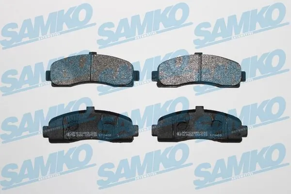Brake Pad Set, disc brake 5SP539