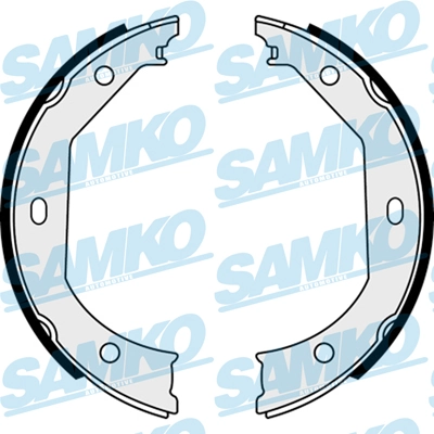 Brake Shoe Set, parking brake 88090