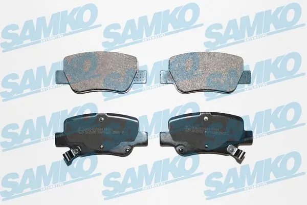 Brake Pad Set, disc brake 5SP1522