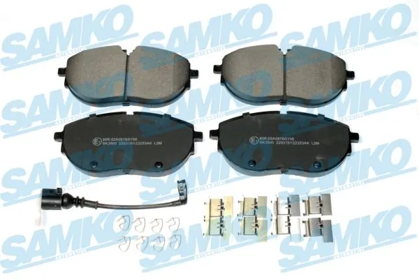 Brake Pad Set, disc brake 5SP2253AK