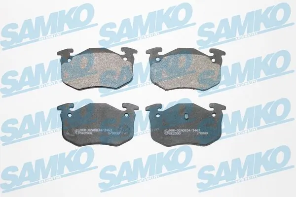Brake Pad Set, disc brake 5SP275