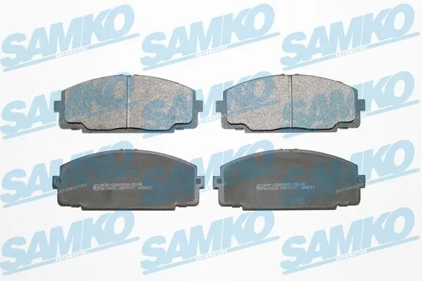 Brake Pad Set, disc brake 5SP577