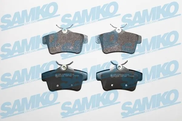 Brake Pad Set, disc brake 5SP1567