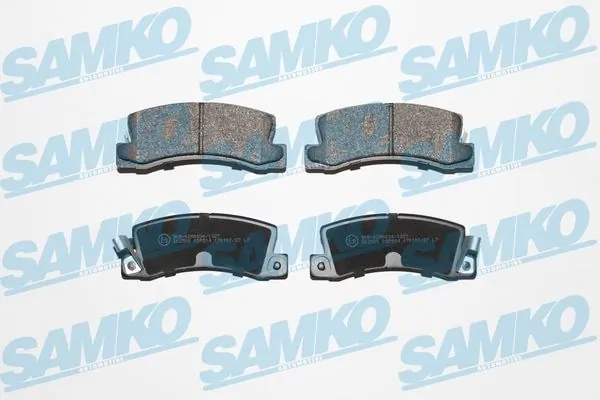 Brake Pad Set, disc brake 5SP514