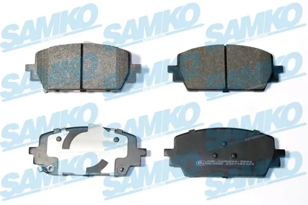 Brake Pad Set, disc brake 5SP2323