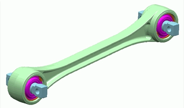 Control/Trailing Arm, wheel suspension 38691 01