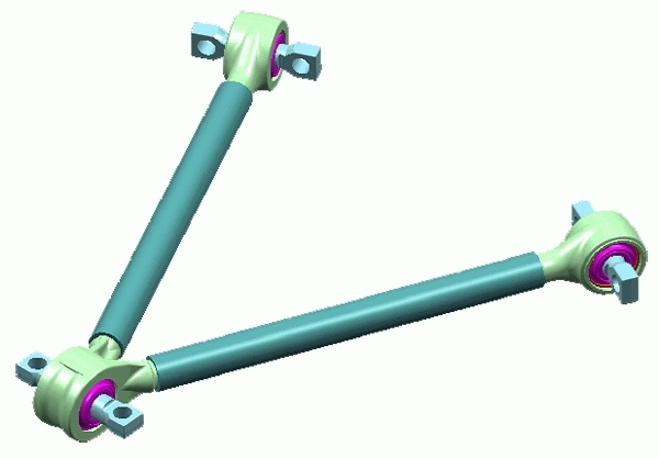 Control/Trailing Arm, wheel suspension 37825 01