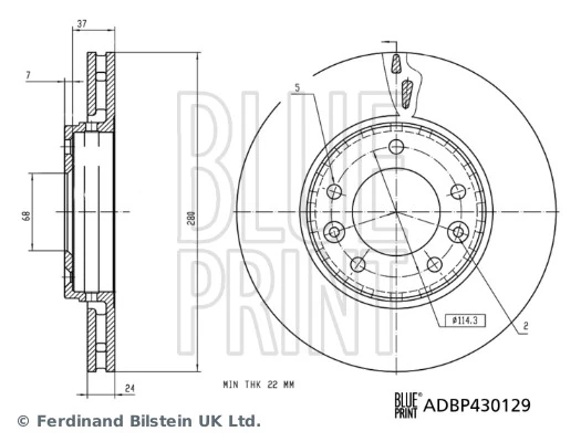 Brake Disc ADBP430129