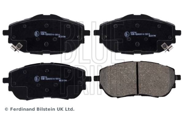 Brake Pad Set, disc brake ADT342198