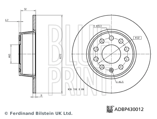 Brake Disc ADBP430012