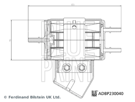 BLUE PRINT ADBP230040 Fuel Filter