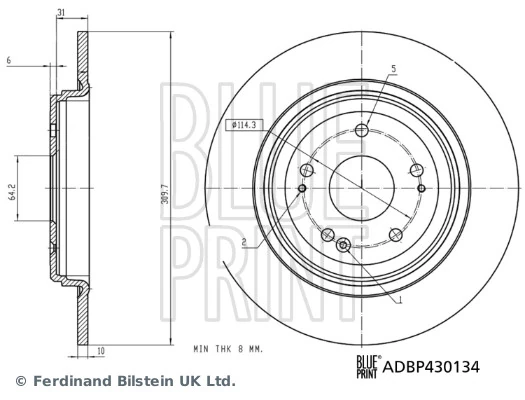 Brake Disc ADBP430134