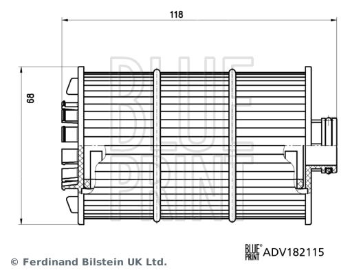 BLUE PRINT ADV182115 Oil Filter