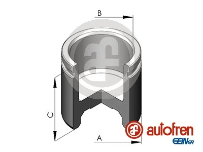 Piston, brake caliper D025133