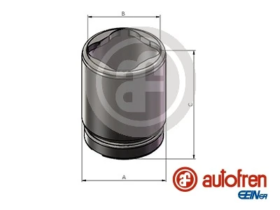 Piston, brake caliper D025659