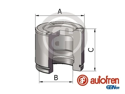 Piston, brake caliper D025785