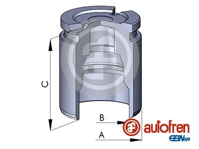 Piston, brake caliper D025786
