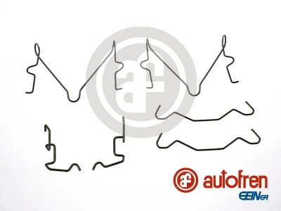 Accessory Kit, disc brake pad D43075A