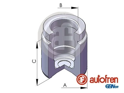 Piston, brake caliper D025125