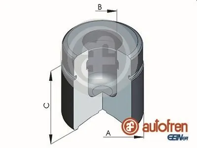 Piston, brake caliper D025224