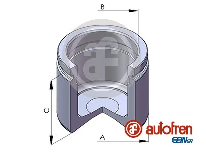 Piston, brake caliper D025112