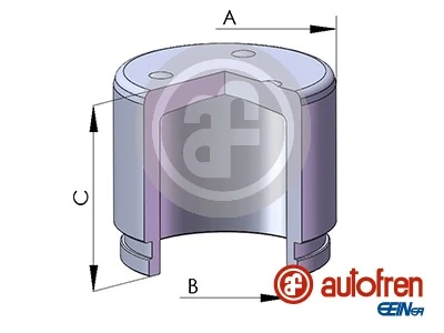 Piston, brake caliper D02553