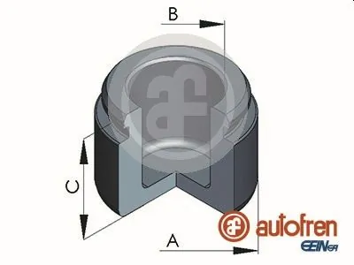 Piston, brake caliper D025570