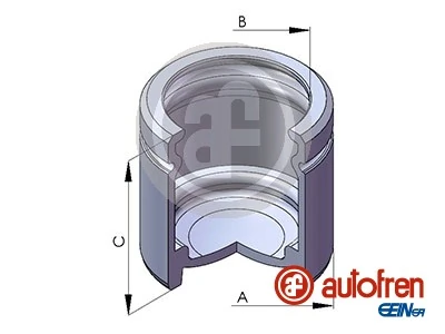 Piston, brake caliper D025107