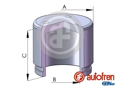 Piston, brake caliper D025304