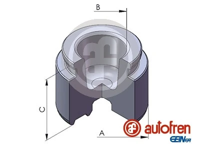 Piston, brake caliper D025271