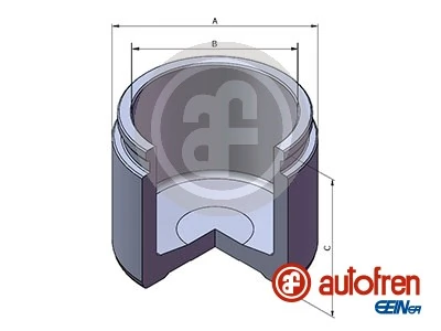 Piston, brake caliper D025820