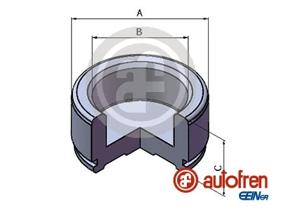 Piston, brake caliper D025443