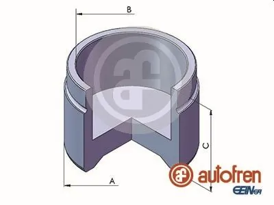Piston, brake caliper D025499
